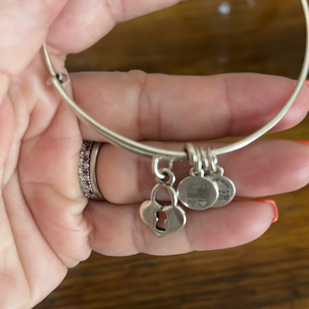 Alex and Ani Lock and Key Bracelet